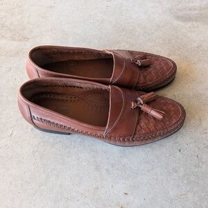 G.H. Bass & Co. Tan Tassel Loafers